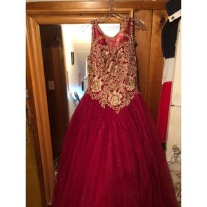 Sweet sixteen quinceañera dress